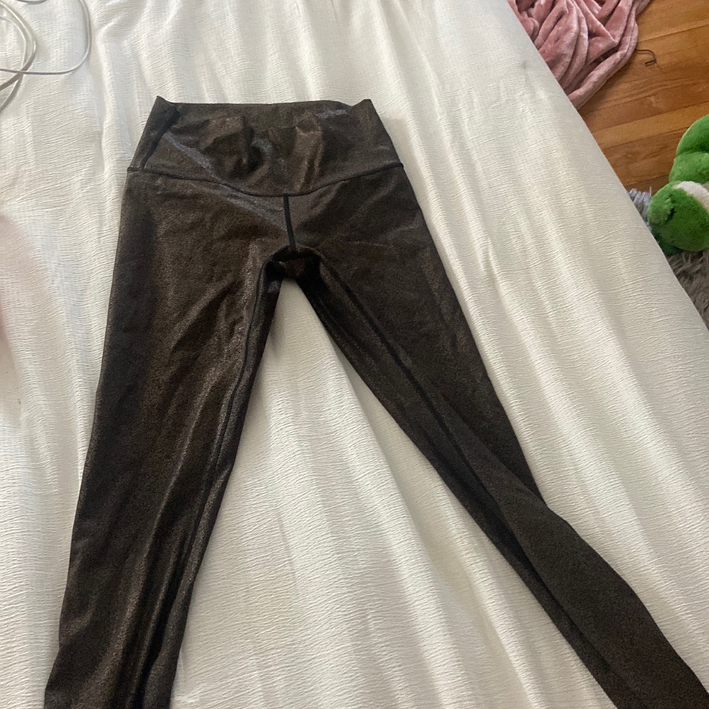 Gold Speckled LULU LEMON wonder under leggings